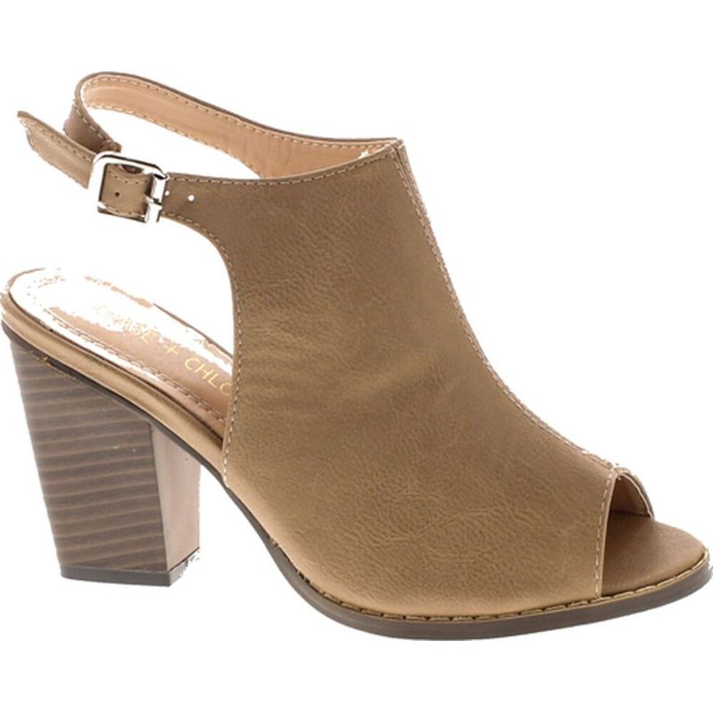 Chase & Chloe Willy-5 Taupe Womens boots 10 NEW